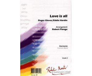 Partitions jazz&blues ROBERT MARTIN GLOVER - FIENGA R. - LOVE IS ALL VERSION PARADE Big band