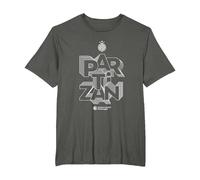 Partizan Belgrade Black T-Shirt, Men's Big and Tall, Asphalt Grey, 4X Tall