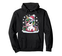 Partner Familie Xmas süßes Einhorn Kinder Mädchen Christmas Pullover Hoodie