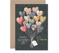 Partner Valentines Day Card - Always & Forever - Happy Valentines Card for Partner from Boyfriend Girlfriend, A5 Valentine Greeting Cards