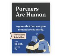 Partners are Human | 140 Conversation Cards to Help Deepen Romantic Relationships | Card Game for Bonding & Communication | Therapy for Adults