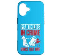 Partners in Crime Since Day One Case for iPhone 16