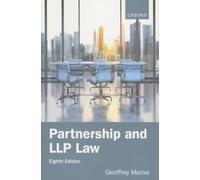 Partnership and Llp Law 8e