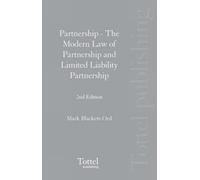 Partnership: The Modern Law of Partnership and Limited Liability Partnership