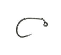 Partridge Of Redditch Wide Gape Heavy Jig Black Nickel In Line-Eye Hooks (25 pcs) - 16
