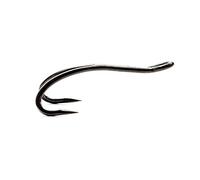 Partridge Patriot Salmon Barbless Up-Eye Double #6 (Black)