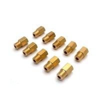 parts 10pcs/ Motorcycle Carburetor Hex Type Main Jets Idle Pilot Jet Fit For MIK VM/TM/TMX AX100 Carburetter(400-490)