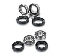 PARTS 2026/01 FRONT AND REAR BICYCLE BEARINGS WITH SEALS FOR HONDA CR 125