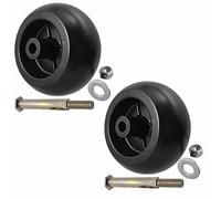 Parts 4 Outdoor Aftermarket Deck Wheels and Kit 2Pk Replacement for Husqvarna Mower 532133957 133957 03471700 03905600