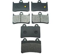 Parts Accessories Compatible With For XV1700AT For XV1700ATM For Road For Star For Midnight For Silverado 2004-2010 Motorcycle Front And Rear Brake Pads