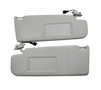 parts Auto Gray Inner Sunvisor Sun Visor Shade With Mirror For VW For Polo 2011 2012 2013 2014 2015 2016 2017 2018(Left+Right)