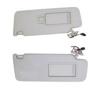 parts Auto LHD Gray Inner Sunvisor Sun Visor Shade With Mirror For Q3 2019 2020 2021 2022 2023 2024(Left+Right)