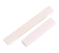 Parts Be 8×5×1 Bone Guitar Upper Nut Bottom Saddle Repair Replacement Accessory for Folk Classic Guitars