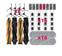 Parts Bruh Mop Filter Bag For Dreame X50 Ultra X50 Master L50 Pro Ultra for MOVA V50 Ultra / L40s Pro Ultra(Set U)