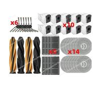 Parts Bruh Mop Filter Bag For Dreame X50 Ultra X50 Master L50 Pro Ultra for MOVA V50 Ultra / L40s Pro Ultra(Set Y)