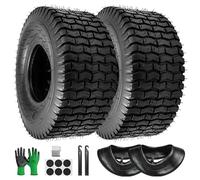 Parts Camp 15x6.00-6 Tire and Inner Tube Set with TR-13 Valve Stem