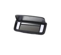 parts Car Accessories Interior Mirror Makeup Auto Sun Shade Visor Cover For Volvo S80 2014-2015(Black)