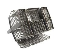 Parts Cutlery Basket Replacement 1pc Accessories, Compatible For Siemens, SZ73100 Gray Plastic