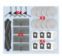Parts Filter Dust Bag Mop Brush For Dreame L40 Ultra / X40 Ultra Complete for MOVA P10 Pro Ultra / P50 Pro Ultra(Set P)