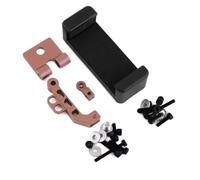 Parts For Dumbo For SCX10 X6 X4 2.4G 6CH 1/10 1/8 D90 Remote Control Car Boat Mobile Phone Mounting Bracket Transmitter Remote Control Accessories(Coffee)