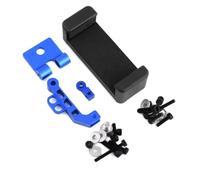 Parts For Dumbo For SCX10 X6 X4 2.4G 6CH 1/10 1/8 D90 Remote Control Car Boat Mobile Phone Mounting Bracket Transmitter Remote Control Accessories(Blue)