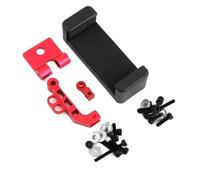 Parts For Dumbo For SCX10 X6 X4 2.4G 6CH 1/10 1/8 D90 Remote Control Car Boat Mobile Phone Mounting Bracket Transmitter Remote Control Accessories(Red)