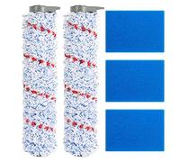 Parts for Filter Brushes Roller and Pre-Filter Foam for IFloor HF10E-01 Battery Wet Dry Vacuum Cleaner