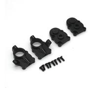 Parts For FMS For FCX24 1/24 For Small Seven Rc Car Door Axle Metal Gear Upgrade Parts C Block Steering Cup Cover(Black)