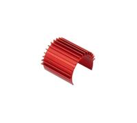 Parts For HPI For Wltoys For Himoto For WPL For MN 370 380 1/12 1/16 1/18 1Pcs Motor Radiator Brushless Brush Electric RC Car For Universal Upgrade Parts(Red)