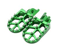 parts For KX KLX KXF 250 450 250F 450F 250X 450X 450R 2006 2007-2021 Motocross Aluminum Rests Pedals Footpegs Foot Pegs(GREEN)