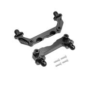 Parts For Mjx For Hyper Go 14210 Metal Front Rear Car Shell Column Pillars Body Post 2Pcs RC Aluminum Alloy Upgrade Parts(Black)