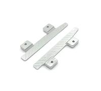 Parts For MN82 LC79 For MN78 1/12 RC Car Foot Pedals Replacement Part Accessory Aluminum Side Pedal Step Running Board Scale(Silver)