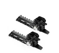 parts For R1200GS Front Footrest Highway Footpeg 25mm Crash Bars Foot Rests Explorer Motorcycle Accessories Guard Bar Pedal(Black)