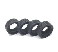 Parts For Sakura For Traxxas For HSP For Tamiya For HPI For Kyosho For RedCat 1/10 4Pcs 65mm RC On-Road Drift Touring Car Rubber Tire Wheel Tyre(Black)