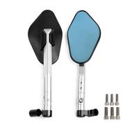 Parts For Suzuki For B-King GSF1250 GSF600 Motorcycle Universal Rearview Mirrors With 8MM Or 10mm Screws(Silver)