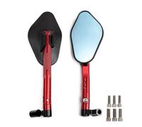 Parts For Suzuki For B-King GSF1250 GSF600 Motorcycle Universal Rearview Mirrors With 8MM Or 10mm Screws(RED)