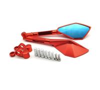 Parts For SUZUKI For HAYABUSA/GSXR1300 DL650 SFV650 SV650 For B-KING Motorcycle Rear View Mirror Motorbike Rearview Side Mirror(Orange)