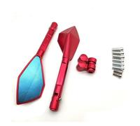 Parts For SUZUKI For HAYABUSA/GSXR1300 DL650 SFV650 SV650 For B-KING Motorcycle Rear View Mirror Motorbike Rearview Side Mirror(RED)
