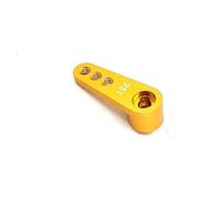Parts For Traxxas For Axial 1/10 28.5mm 25T Teeth Tooth Steering Half Servo Arm Horn RC Model Car Upgrade Accessories Replacement Parts(Yellow)