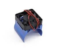 Parts For Traxxas For Kraton For Talion For Typhon For E-Revo For E-Maxx For Summit For Arrma 1/10 1/8 42mm Motor Cooling Fan Heat Sink RC Car(Blue)