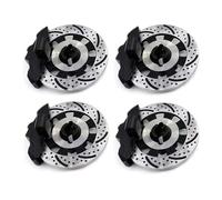 Parts For Traxxas For Unlimited For Desert For Racer For UDR 8569 1/7 4PCS Aluminium Alloy Mental Brake Disc Drive Hub RC Car Accessories(Black)