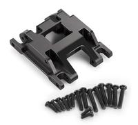 Parts For TRX-4M For Bronco For Defender 1/18 Aluminum Alloy Gearbox Transmission Chassis Protection Skid Plate RC Crawler Car Model(Black)