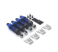 Parts For WPL C14 C24 B14 B16 B24 FY For HengLong For JJRC 1/16 Metal Shock Absorber Rack RC Car Upgrade Parts(Dark blue)