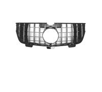 Parts Front Lower Bumper For Benz GL Class X164 2007-2012 GL320 GL350 GL450 GL500 GL550 Tuning Front Upper Bumper Center Grille Radiator Bumper Grill Grille(Silver 2)