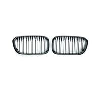 Parts Front Lower Bumper For BMW F20 F21 120i LCI 1 Series 2015 2016 2017 Glossy Black Front Kidney Grill Grille Sports Slat Racing Bumper Grill Grille