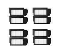 Parts HEPA Filter Main Brush,Side Brush,Mop Pad,Dust Bag,Vacuum Cleaner Spare Accessories Are Optional.Compatible For Ecovacs (Color : Filter 8 Sets)