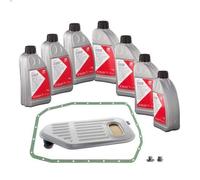 FEBI BILSTEIN Gearbox Service Kit 179355 ATF Oil & Filter 7L for BMW 3/5/7/Z4