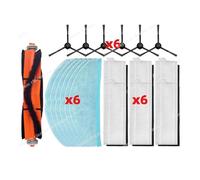 Parts Main Side Brush Hepa Filter Mop Cloth Accessories For Philips Homerun Serie 7000 XU7100/01 XU7100/02(Set D)