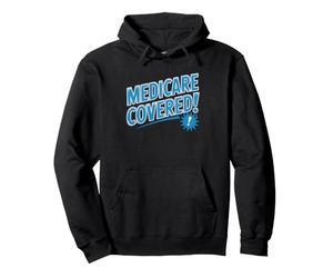 Parts Now Medicare Covered Retro Badge 65th Birthday Art Pullover Hoodie