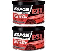 Parts Panel 2 x U Pol Davids Isopon P38 Easy Sand Car Body Filler Repair Dents Scratches, Multi-Purpose Easy Sand Polyester Body Filler